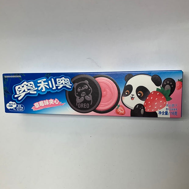 Oreo(saveur fraise)草莓味夹心 奥利奥饼干 116g