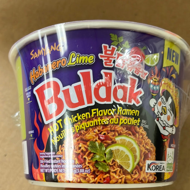 Hot Chicken Ramen Habanero Lime SAMYANG BOL