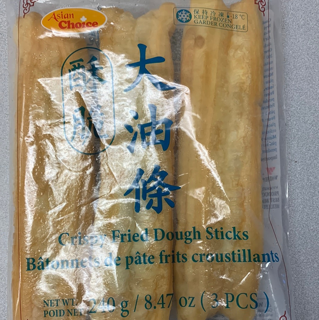 Baguettes chinoises frites surgelées ASIAN CHOICE 酥脆 大油条