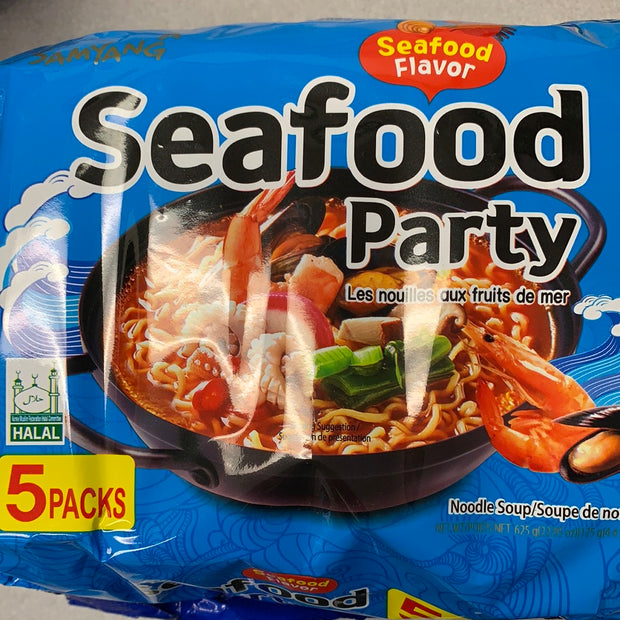 Nouilles instantanées aux fruits de mer seafood SAMYANG Seafood Party 625g