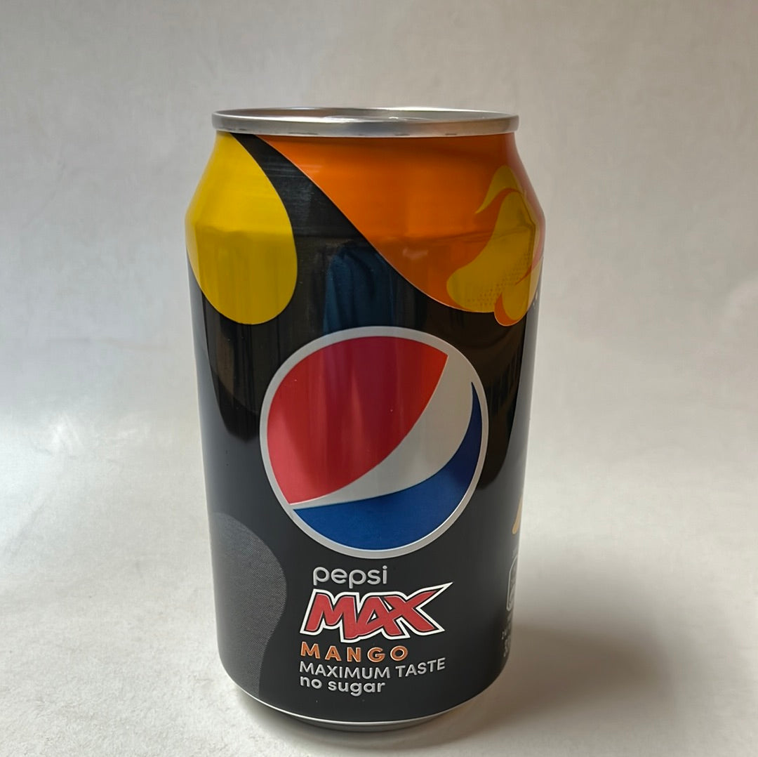 Pepsi MAX saveur de mangue 330mL