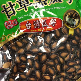Graine de melon(saveur de réglisse)甘草黑瓜子300g