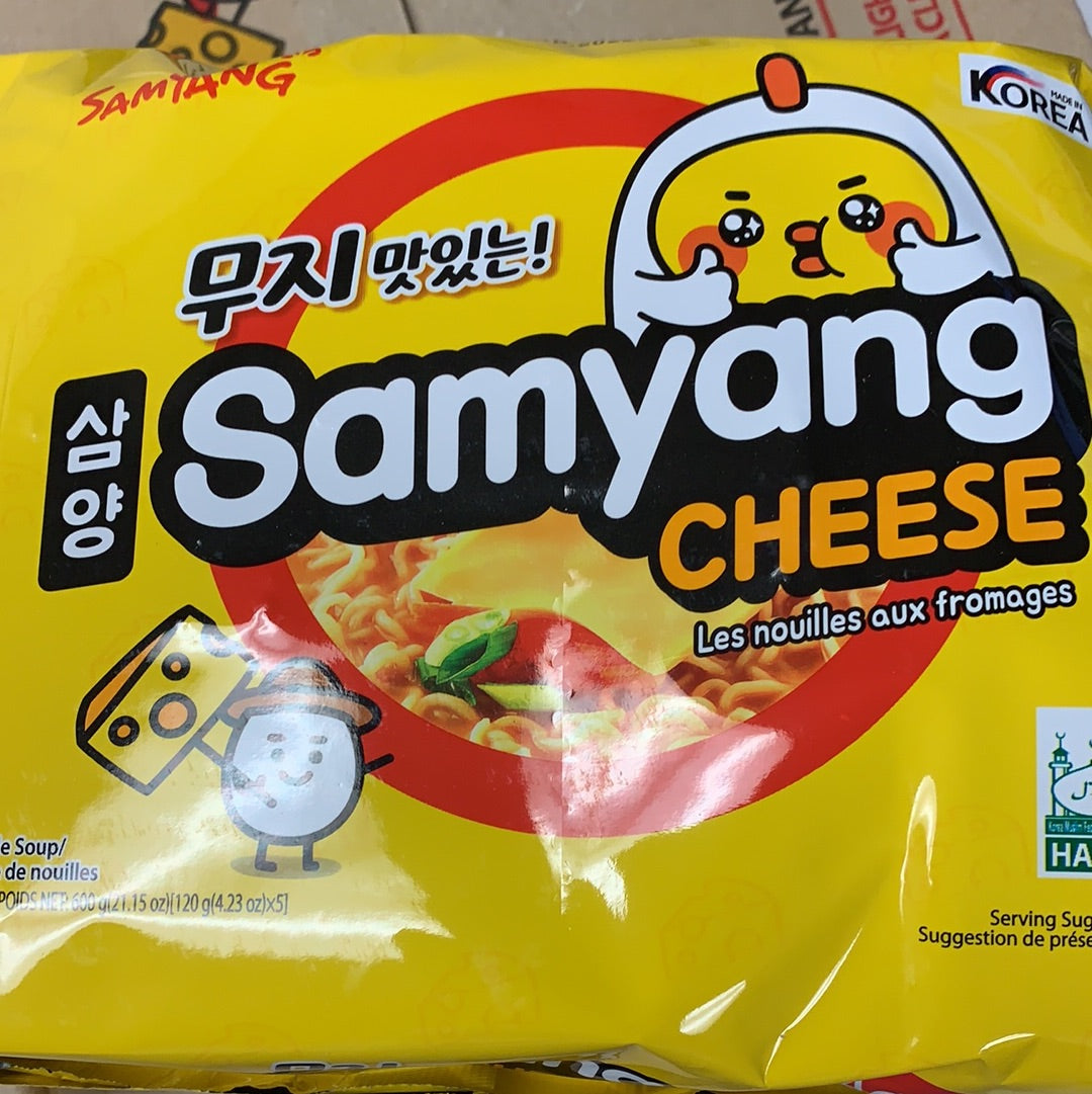 Nouilles au fromage SAMYANG 奶酪 方便面600g