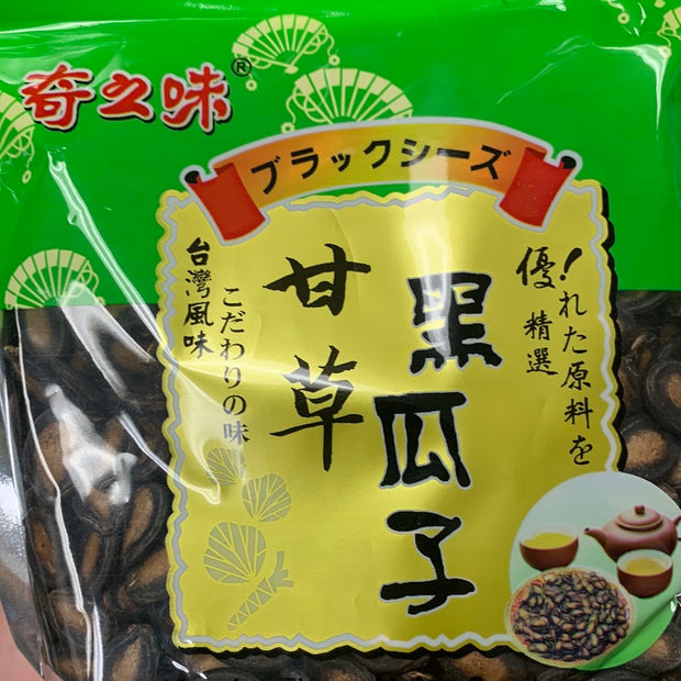 Graine de melon(saveur de réglisse)奇之味 甘草黑瓜子300g
