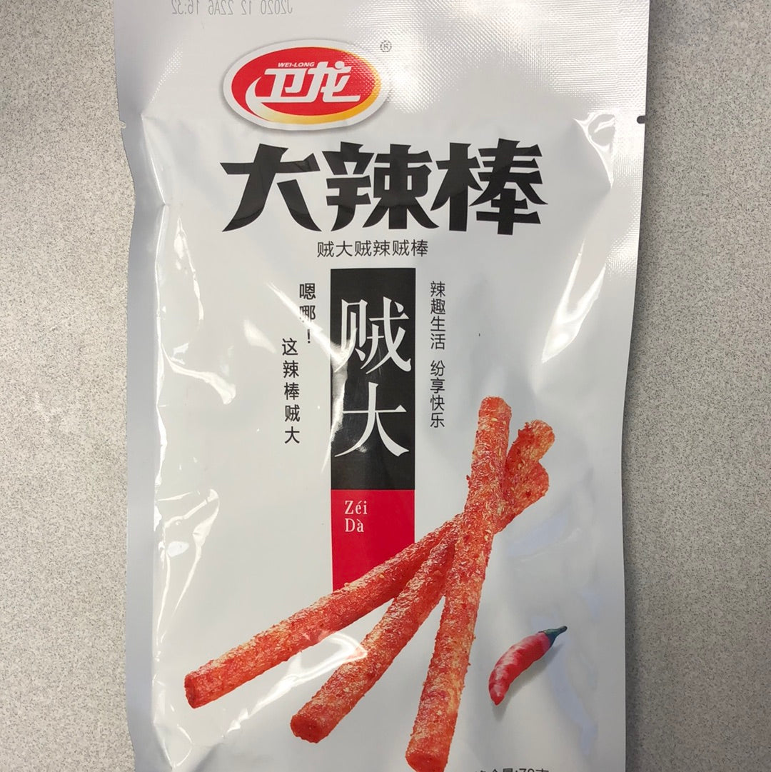 Gluten épicé 卫龙 大辣棒78g