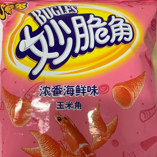 Bugles(saveur fruit de mer) Cheeto 奇多 浓番海鲜味 妙脆角40g