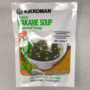 Mélange de soupe instantanée aux algues wakame 6g x 3