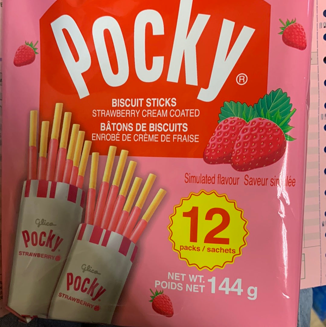 Pocky fraise en sachet