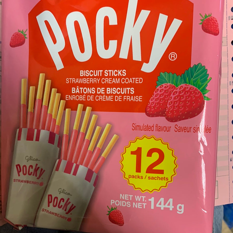 Pocky fraise en sachet