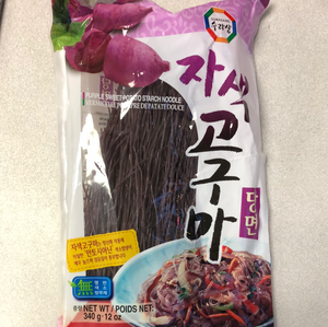 Vermicelle de patate douce pourpre 紫薯粉丝 340g