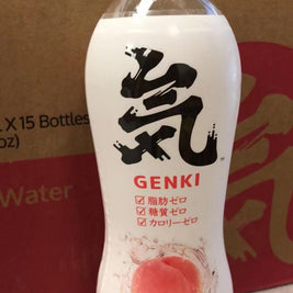 Boisson gazeuse(saveur pêche) YQSL元气森林 白桃味气泡水
