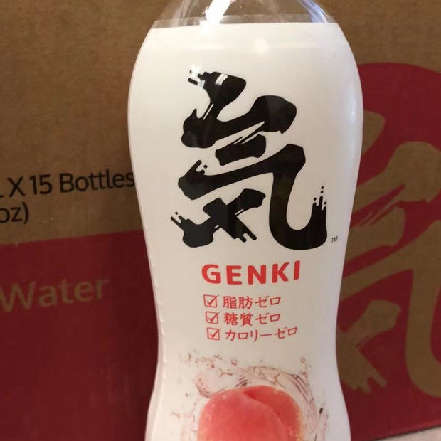 Boisson gazeuse(saveur pêche) YQSL元气森林 白桃味气泡水