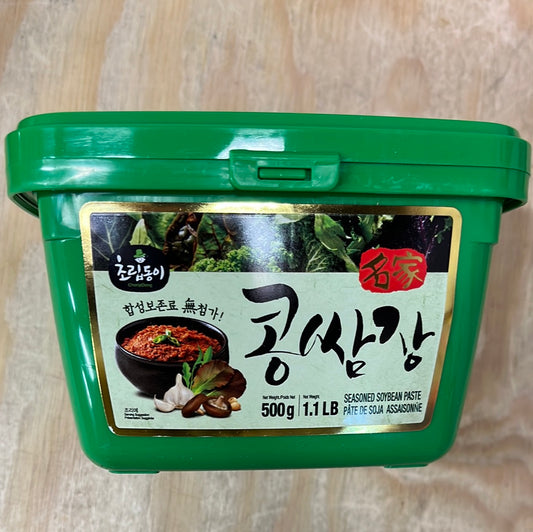 Pâte de soja assaisonné coréenne 韩国风味豆瓣酱 500g