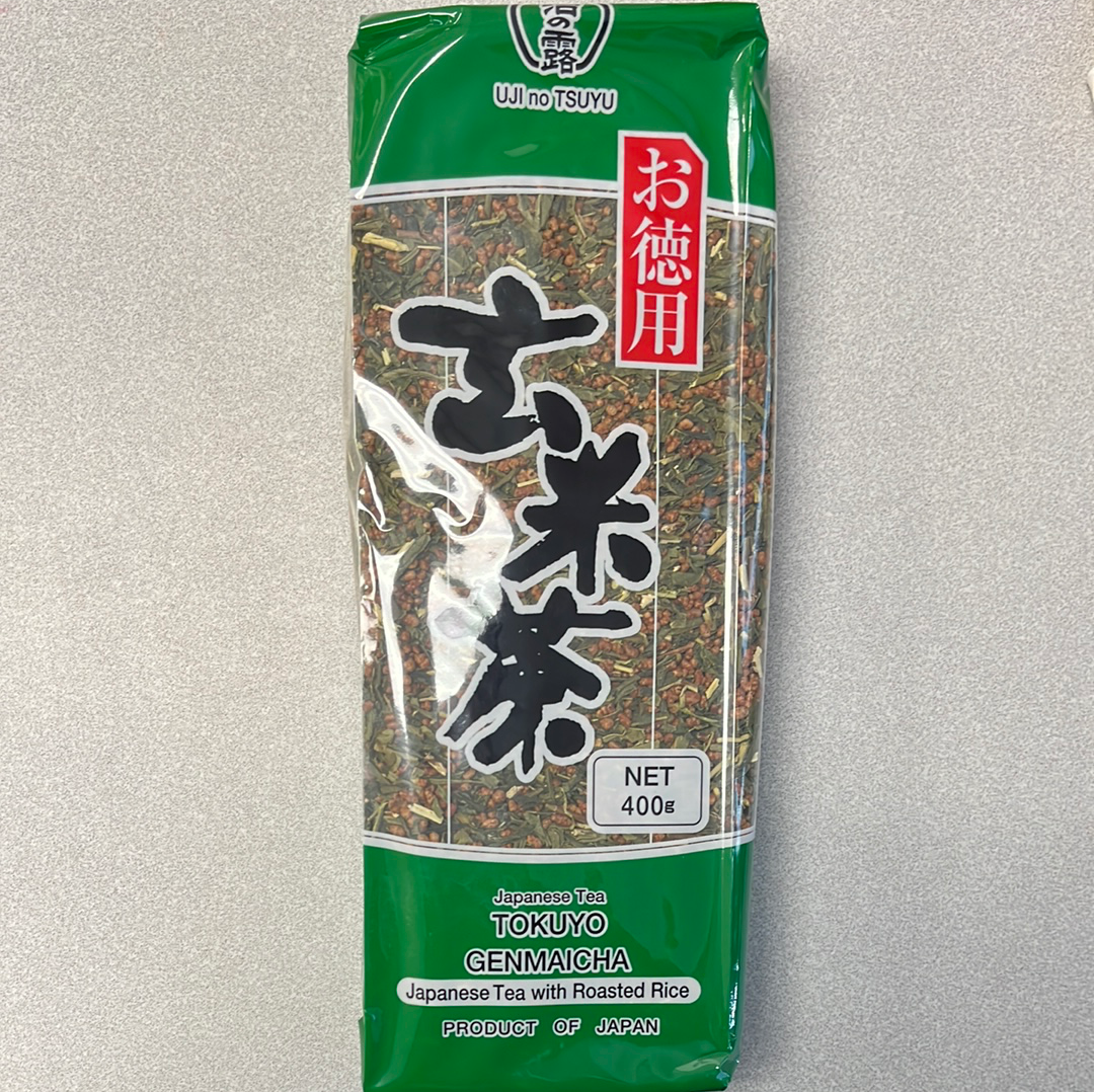 Thé vert japonais au riz brun grillé 🇯🇵UJI no YSUYU 日本 玄米茶 400g