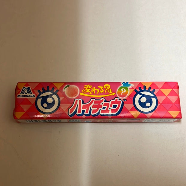 Bonbon à la pêche avec saveur mystérieuse MORINAGA