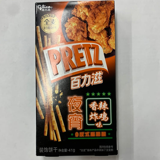 Pretz GLICO (poulet frit) 百奇饼干棒（香辣炸鸡味）