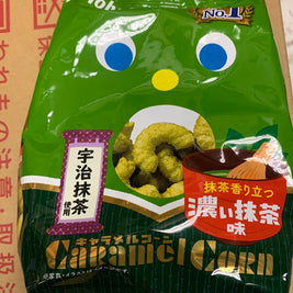 Chips de maïs au caramel et matcha TOHATO 73g