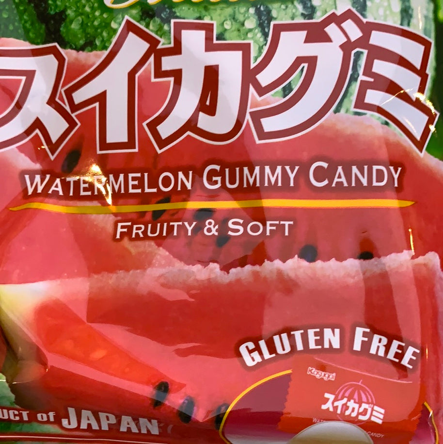 Bonbons japonais mous au melon d’eau Kasugai (sans gluten) 107g