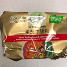 Nouilles instantanées WGDC/Tomate&bœuf 五谷道场 番茄牛腩面535g