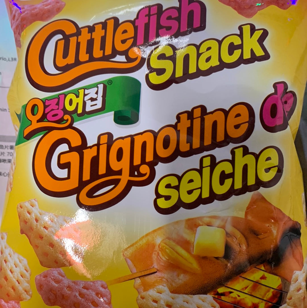 Grignotine de seiche Nongshim🇰🇷 香浓黄油烤鱿鱼味薯片