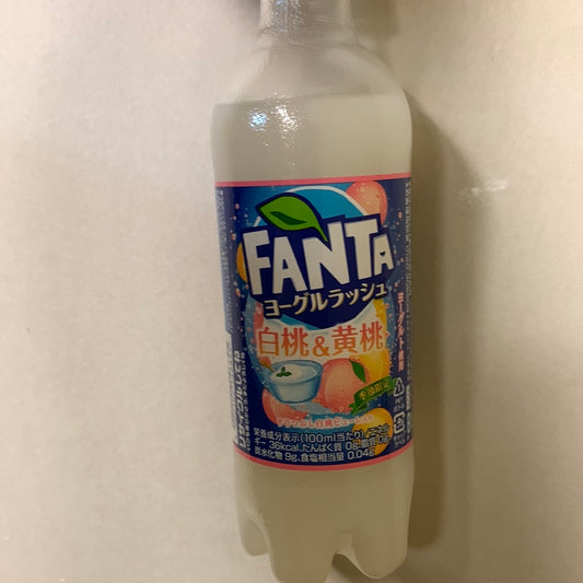 Promo-FANTA japonais à la pêche blanche/jaune