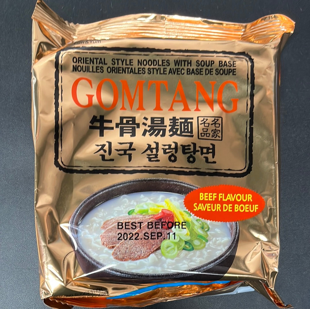 Nouilles instantanées(Gomtang Coréen) PALDO 牛骨汤面 102g
