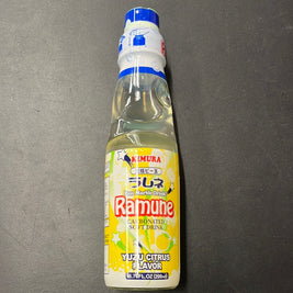Ramuné japonais KIMURA  (saveur yuzu)日本波子汽水（柚子味） 200mL
