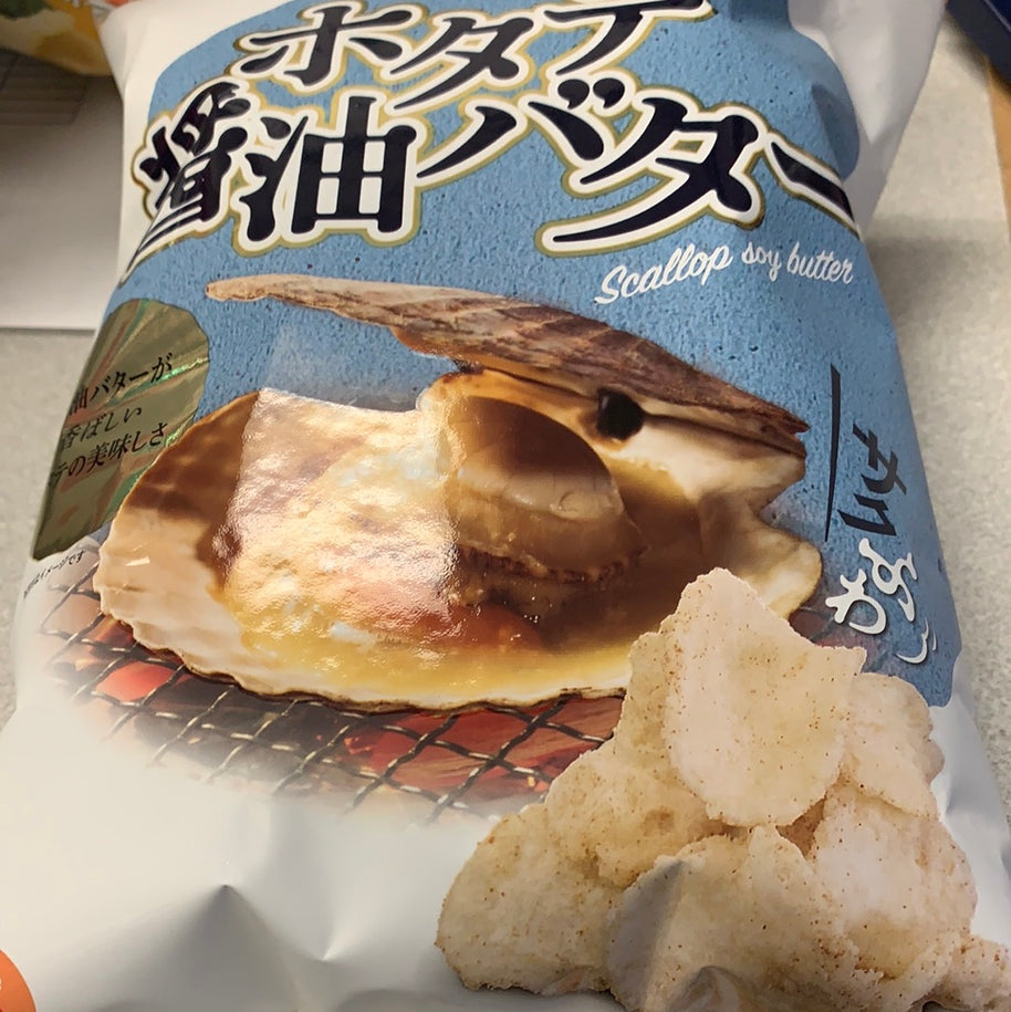Chips de calmar et sauce soya WanY