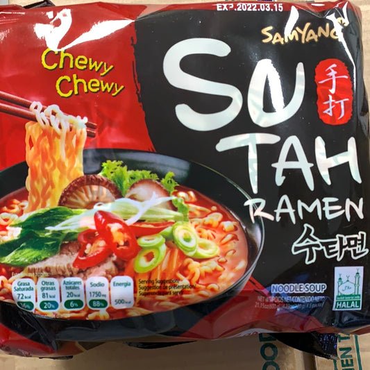 Ramen instantané coréen Samyang SUTAH