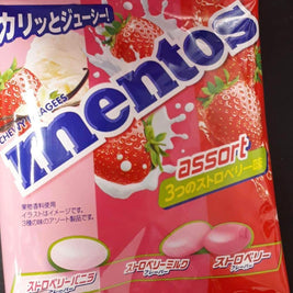 Promo-Bonbon à la fraise MENTOS