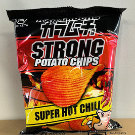 Chips au piment fort Karamucho KOIKEYA 湖池屋 超辣薯片 54g