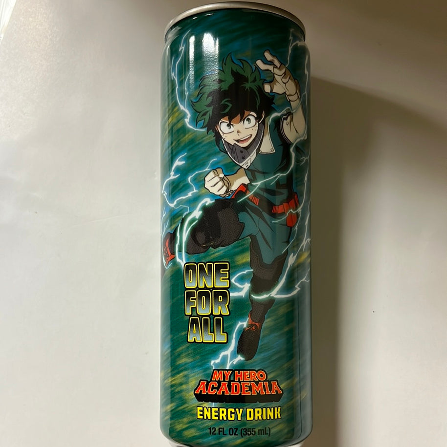 My Hero Academia Deku One for all Energy drink BOSTON AMERICA 250mL