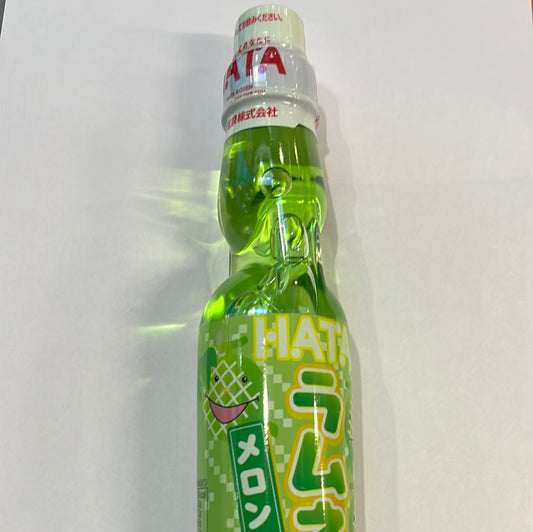 Ramuné japonais HATA (saveur melon)日本波子汽水（蜜瓜味）