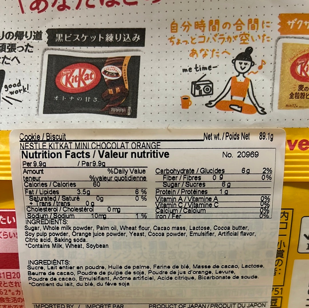 Liquidation-KitKat à l’orange