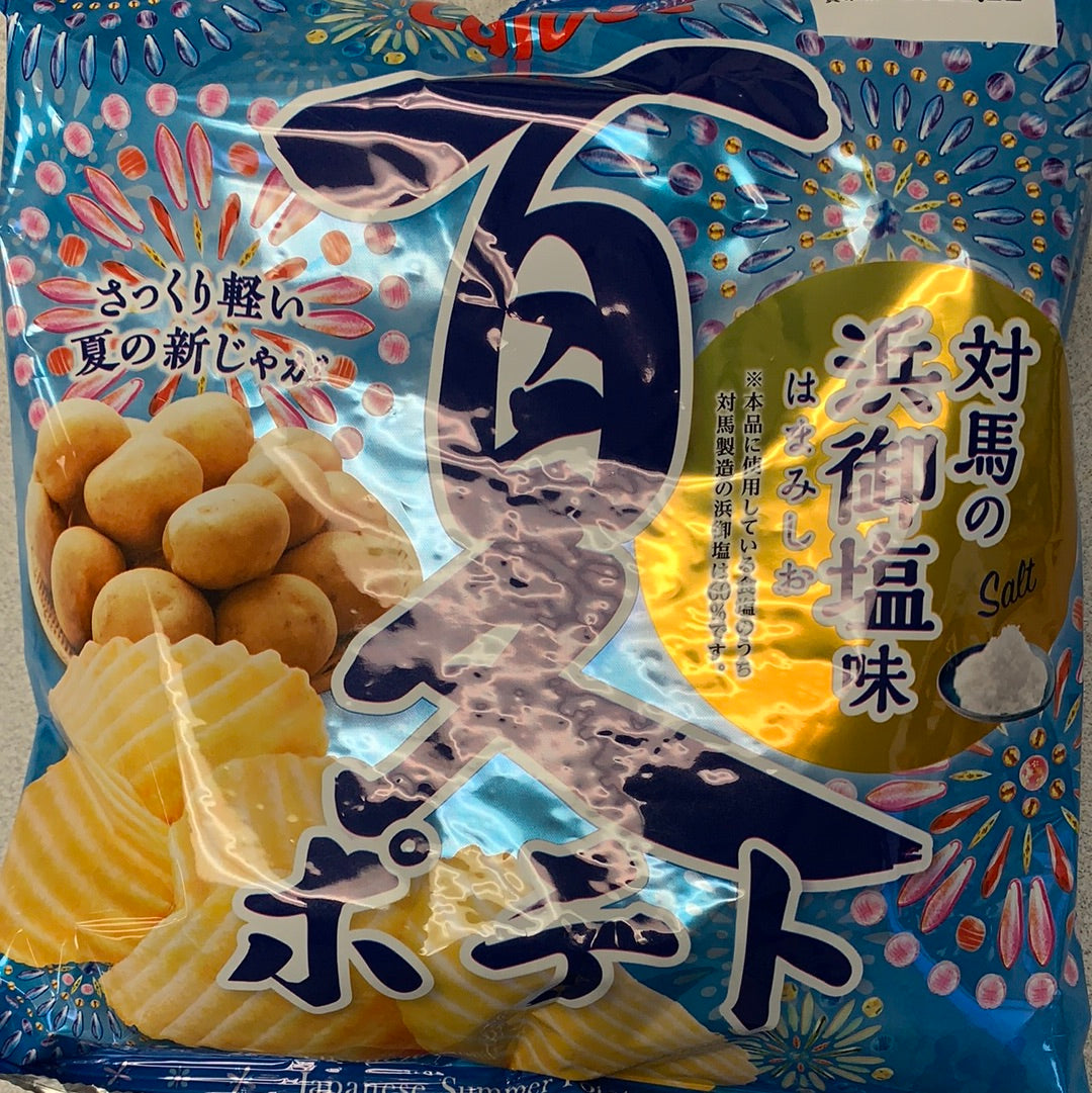 Chips Calbee(saveur salée) 夏 滨御盐味薯片