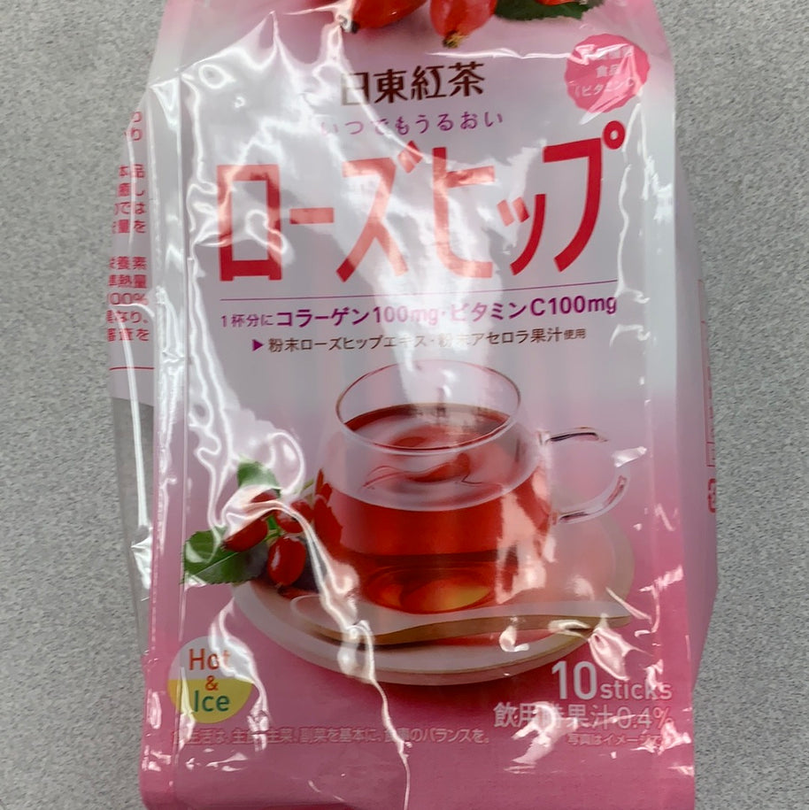 Poudre de boisson au rose musqué 日东红茶