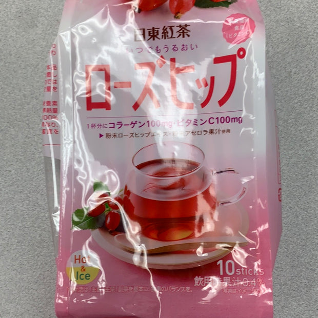 Poudre de boisson au rose musqué 日东红茶