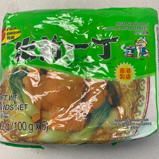 Nouilles instantanées(saveur poulet) 出前一丁 鸡蓉味100gx5