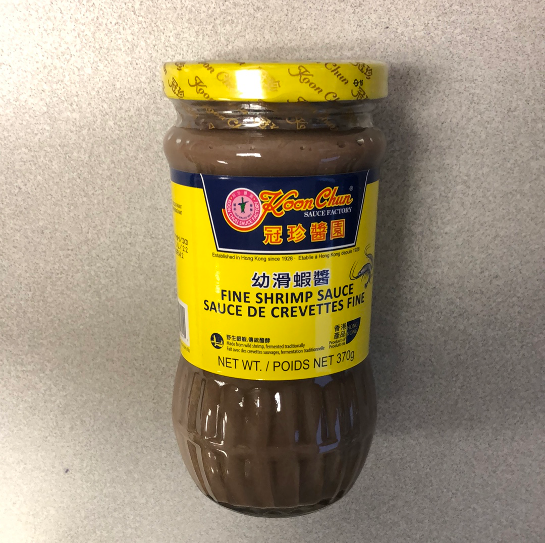 Sauce de crevettes Fine KC 幼滑虾酱 370g