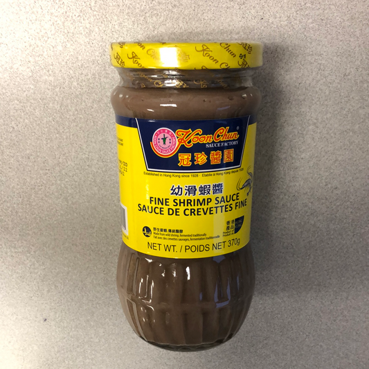 Sauce de crevettes Fine KC 幼滑虾酱 370g