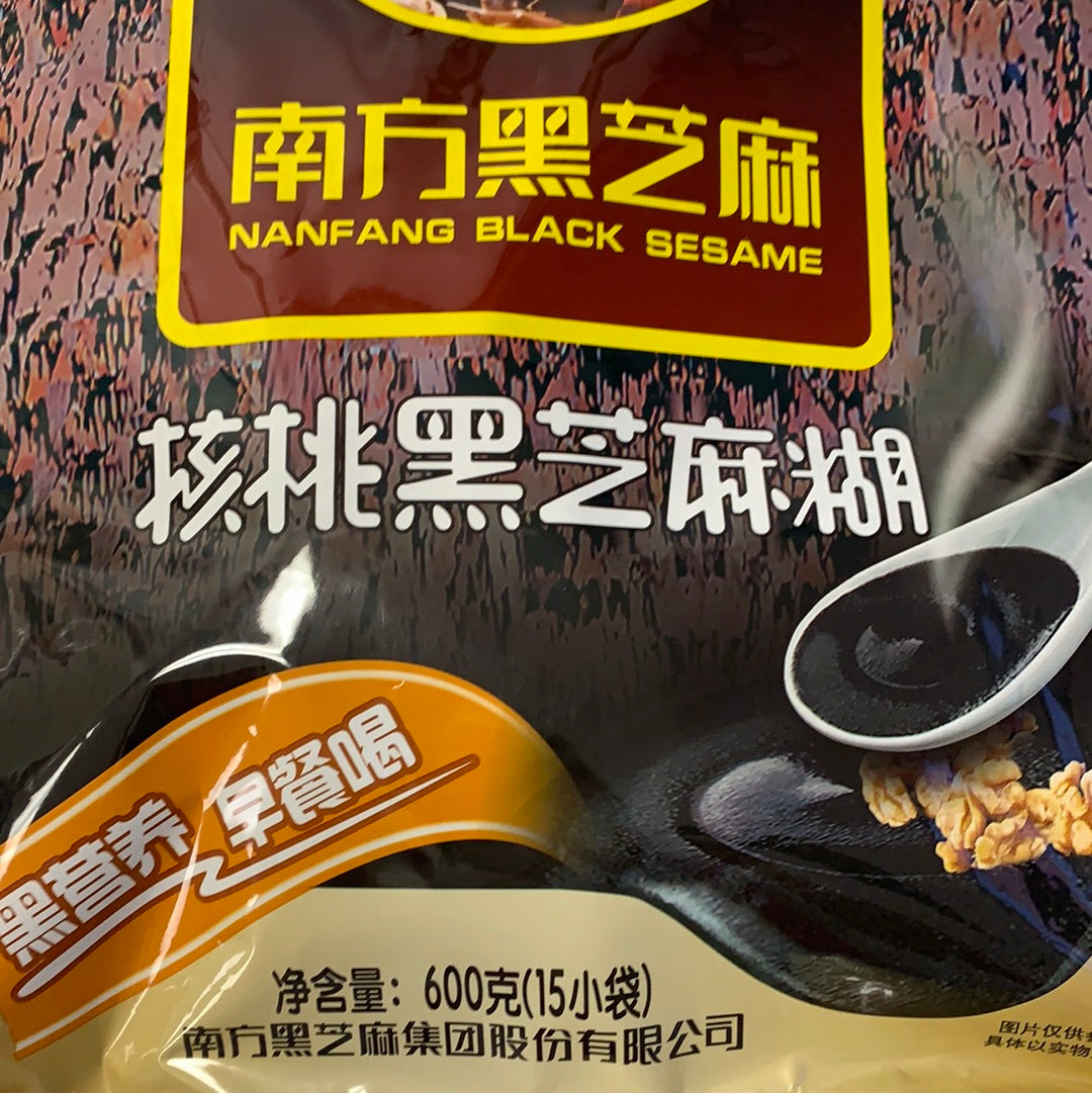 Poudre de sésame noir avec noix 南方核桃黑芝麻糊 600g