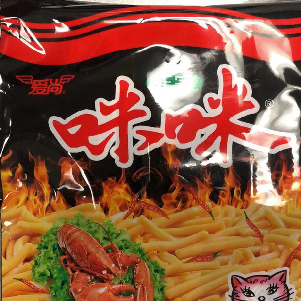 Chips Mimi(saveur écrevisse épicé)麻辣小龙虾味 咪咪虾条