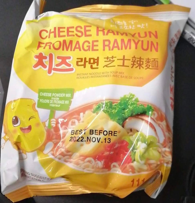 Ramen au fromage Paldo 芝士辣面 petite emballage