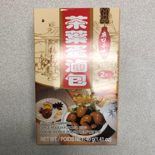 Poche d'épice pour l'œuf de thé 茶叶蛋卤包 40g