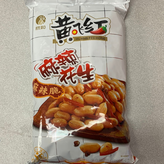 Cacahouète piquante HFH 黄飞红 麻辣花生410g