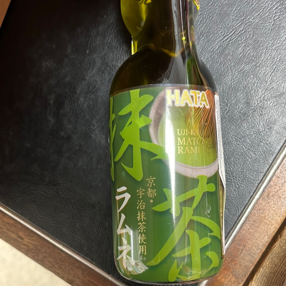 Ramuné japonais HATA (saveur matcha)日本波子汽水（抹茶味）