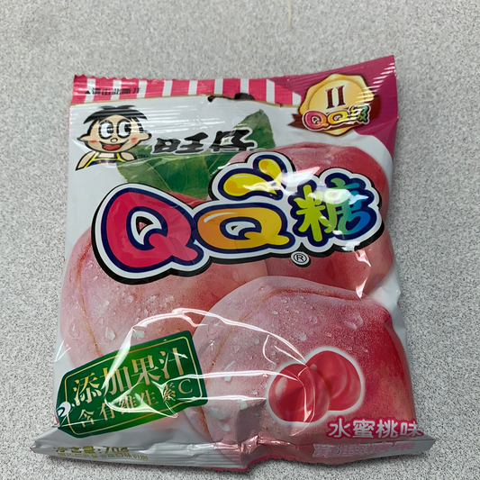 Bonbon QQ(pêche blanche) 水蜜桃味 QQ糖
