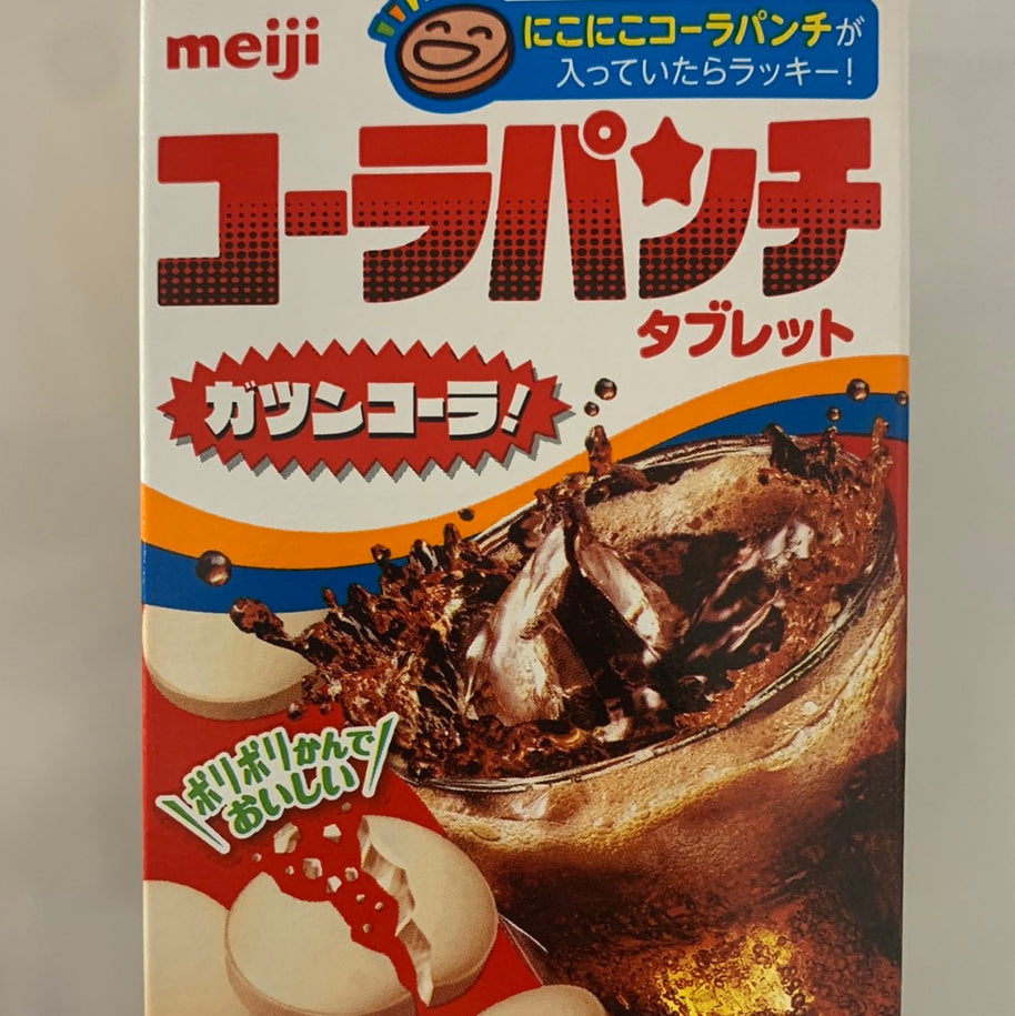 Bonbons cola punch MEIJI