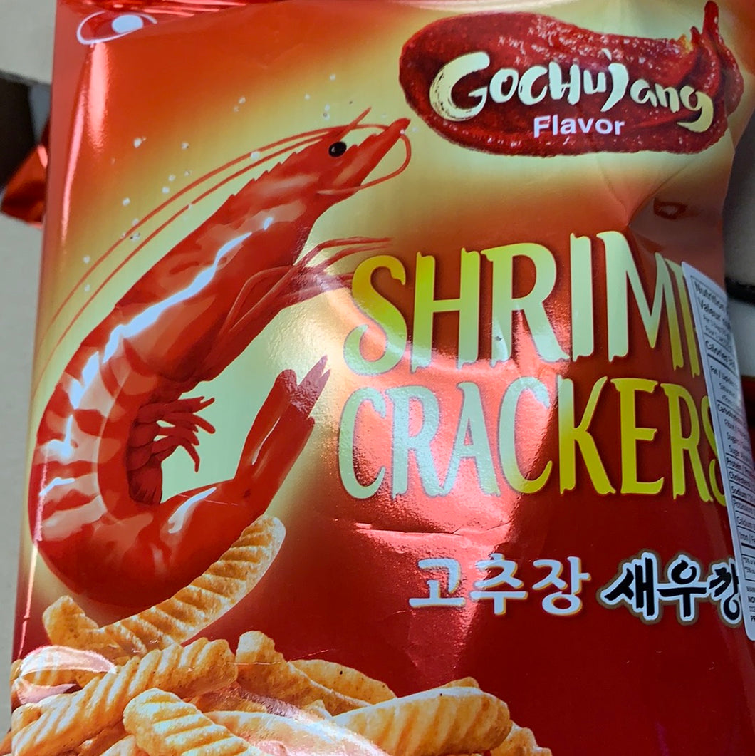 Craquelins de crevettes(saveur Gochujang) Nongshim农心 虾条（韩国辣酱口味）75g