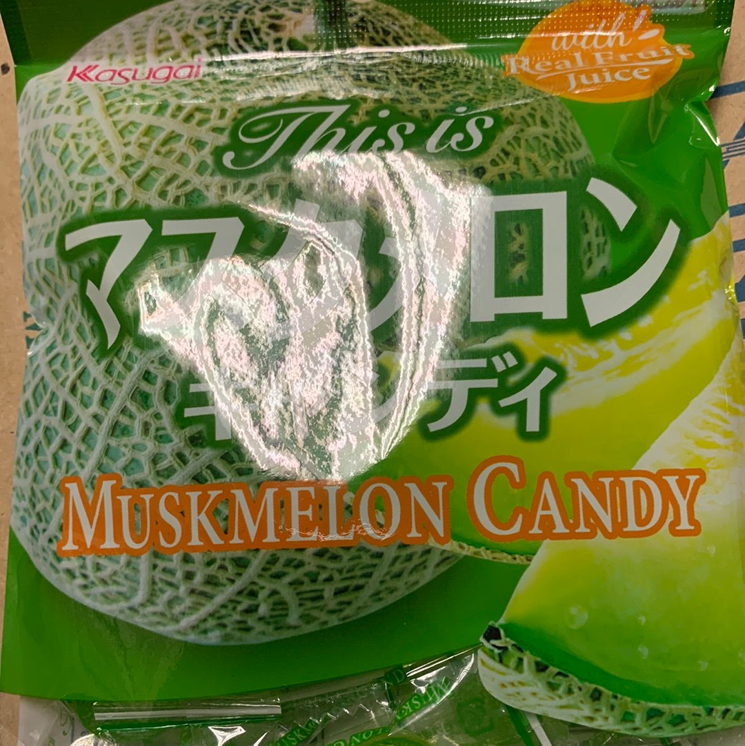 Bonbons japonais au melon Kasugai 115g